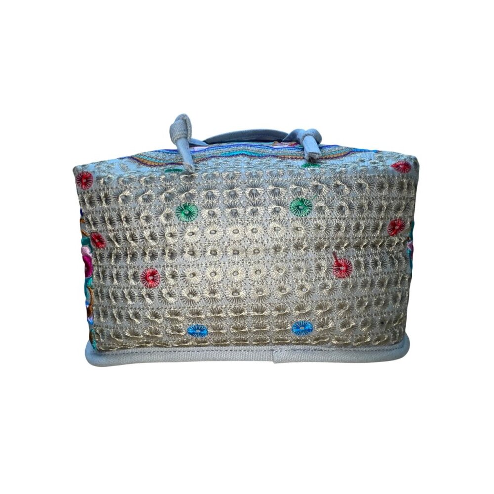 Embroidered Gary Canvas Adjustable Straps & Drawstring Closure Backpack - Picture 5 of 12